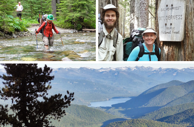 The Thunder Creek area will keep volunteers busy and fascinated by the surrounding landscape. All photos courtesy WTA WTA staff.