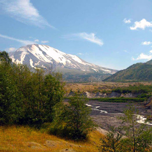 Great views of Mount St. Helens and the North Fork Toutle River. Photo by Jon Stier.