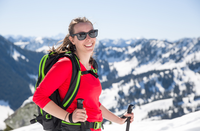 Stefanie Zulauf on Skyline Lake Daniel Silverberg