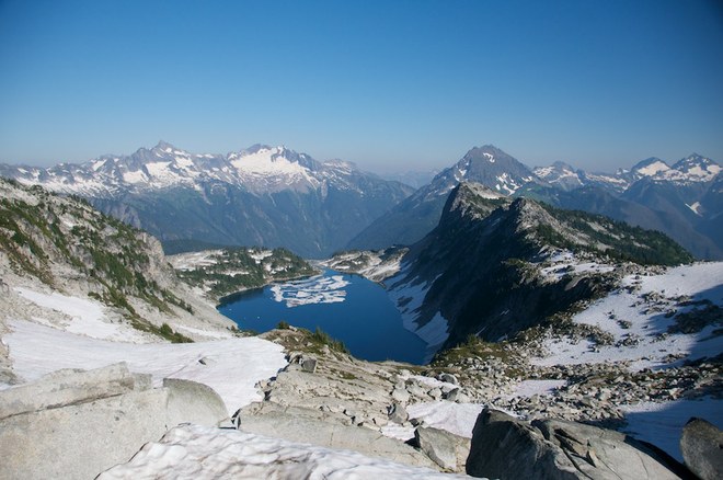 Hidden Lake Lookout views