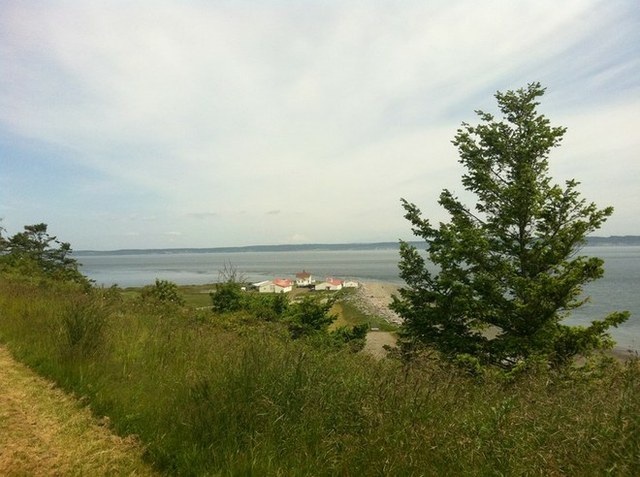 Fort Flager on a stormy day. Photo by TIMBER.