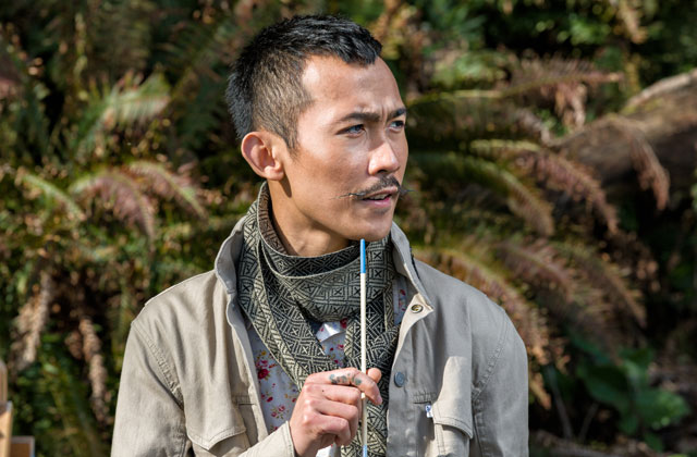 Herb's inspiration stems largely from the lack of straight lines in the natural world. Photo by Daniel Silverberg.