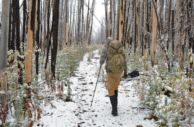 Gregg hunts to connect in a more participatory way to nature. Photo by Anna Roth. 