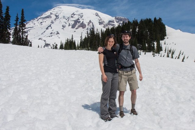 Ryan and Olga fell in love with each other and with Washington's trails. 