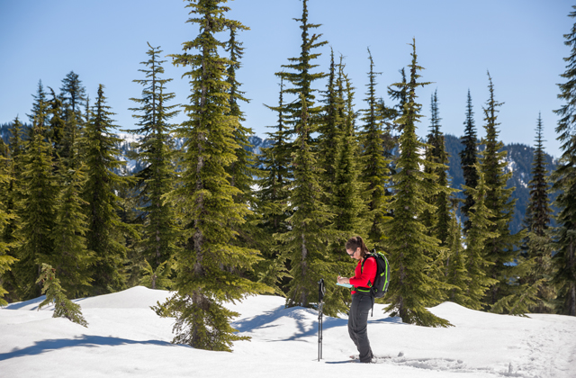 Stefanie Zulauf in the field Photo by Daniel Silverberg
