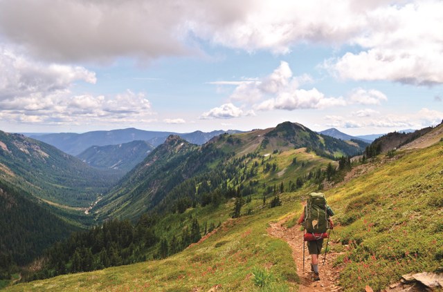 Solo hiking by Melissa Ferrell
