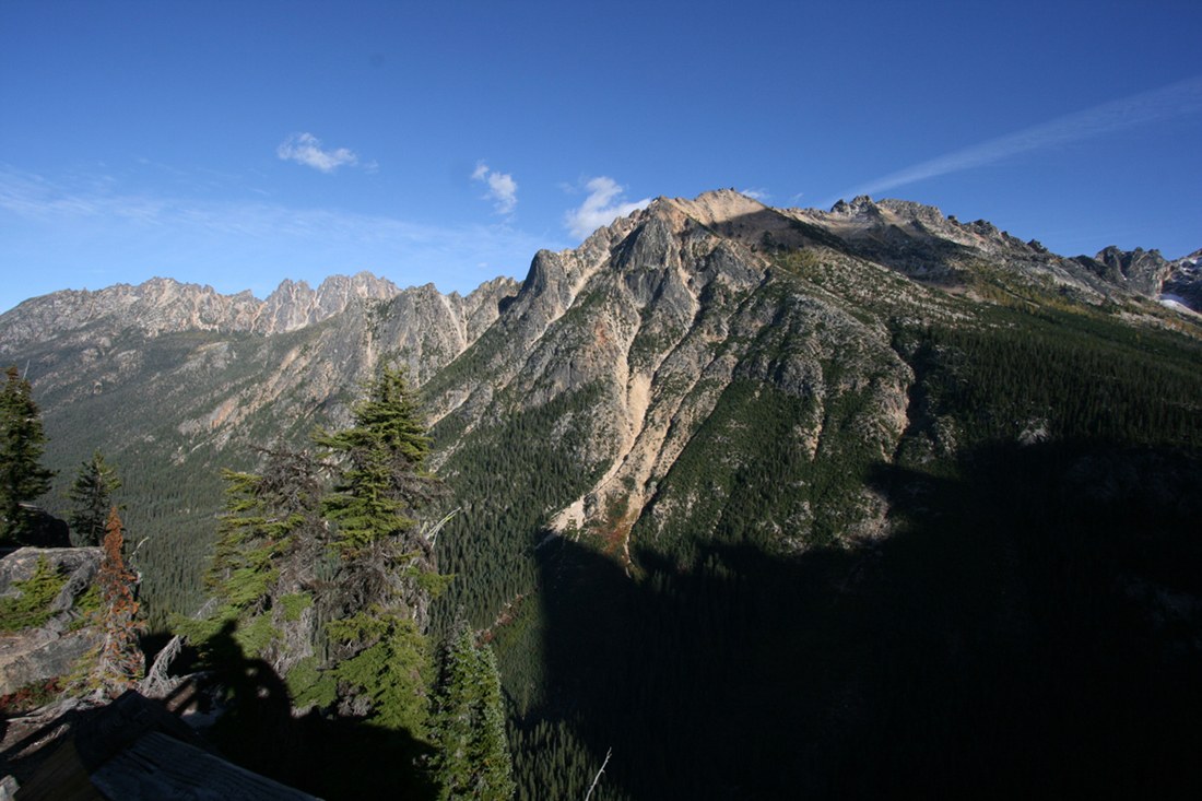 Looking East