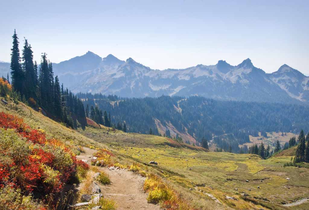 Golden Gate Trail & the Tatoosh Range  Photo (c) David Hagen