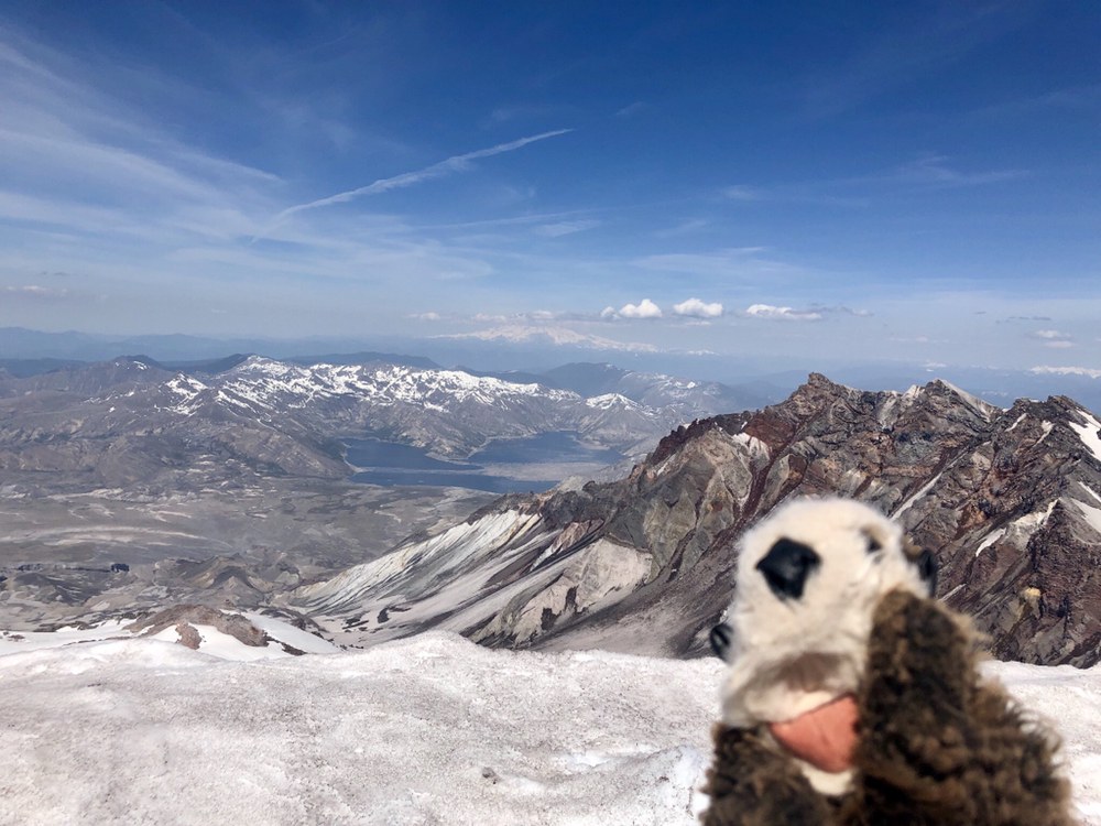 Mount St. Helens - Worm Flows Route by hikingotter