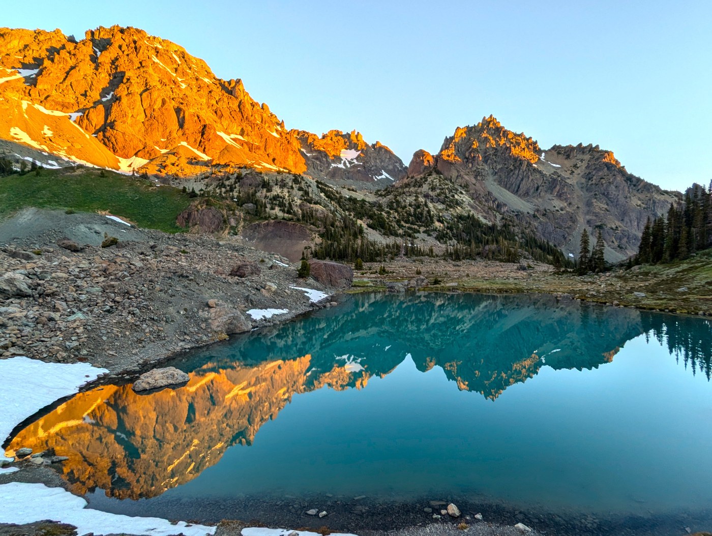 Upper lake (Imperial Tarn)