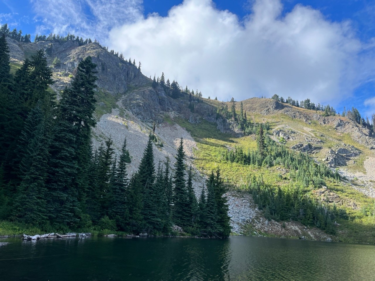 Mt. Margaret from Margaret Lake