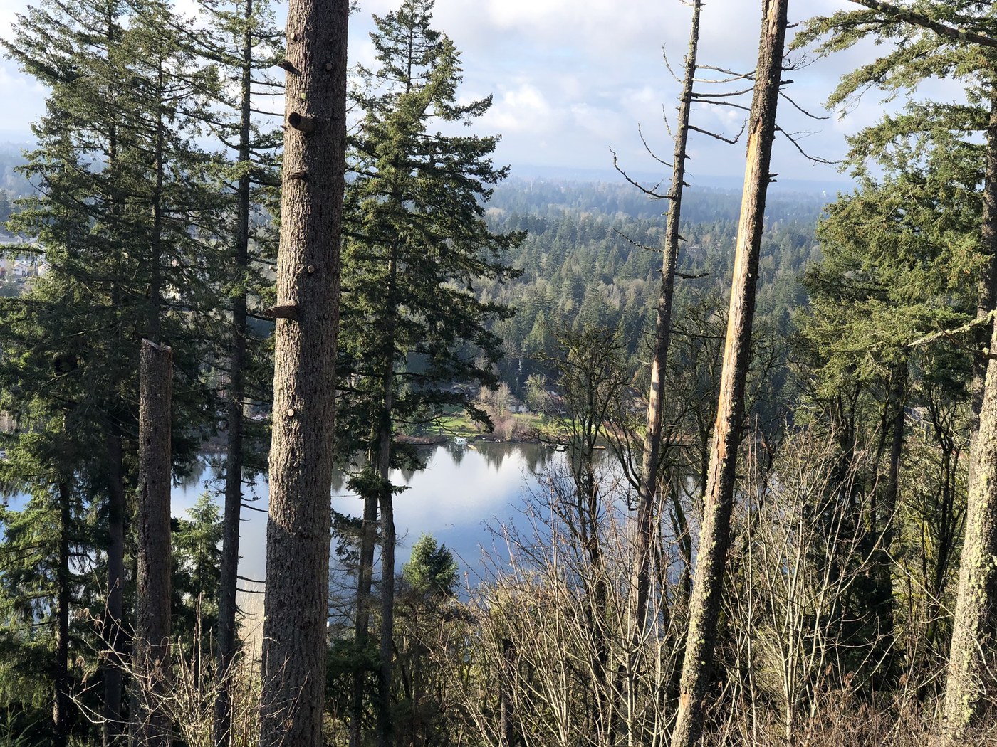 Spring Lake/Lake Desire Park - Echo Mountain by koribe