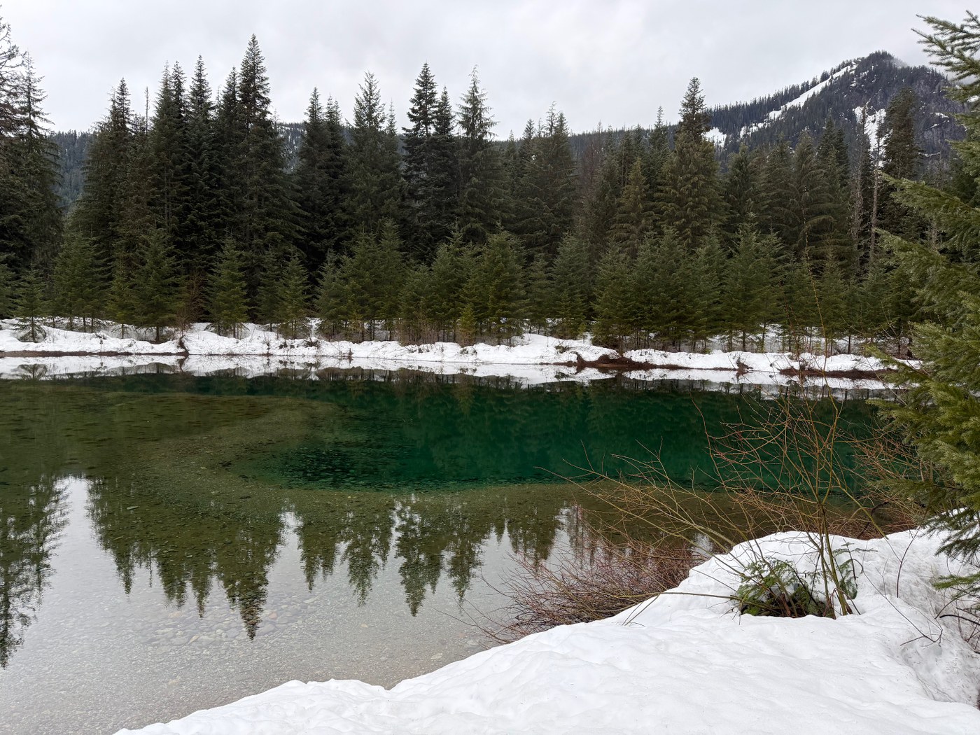 Heli’s Pond where shallow and deep ends touch