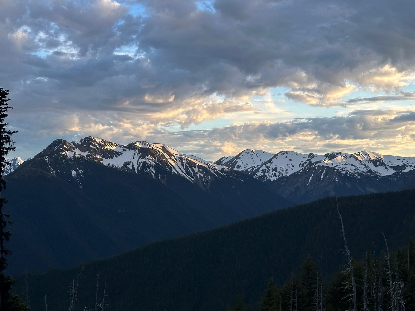 Last Light, Looking South from Deer Park
