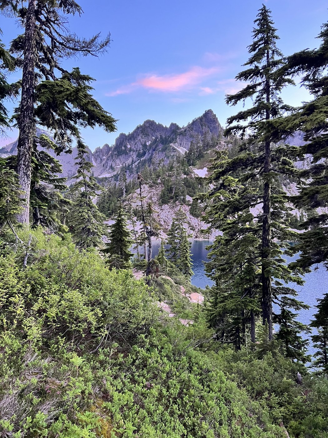 Upper Wildcat Lake, Gem Lake, Lower Wildcat Lake by kirsteddy