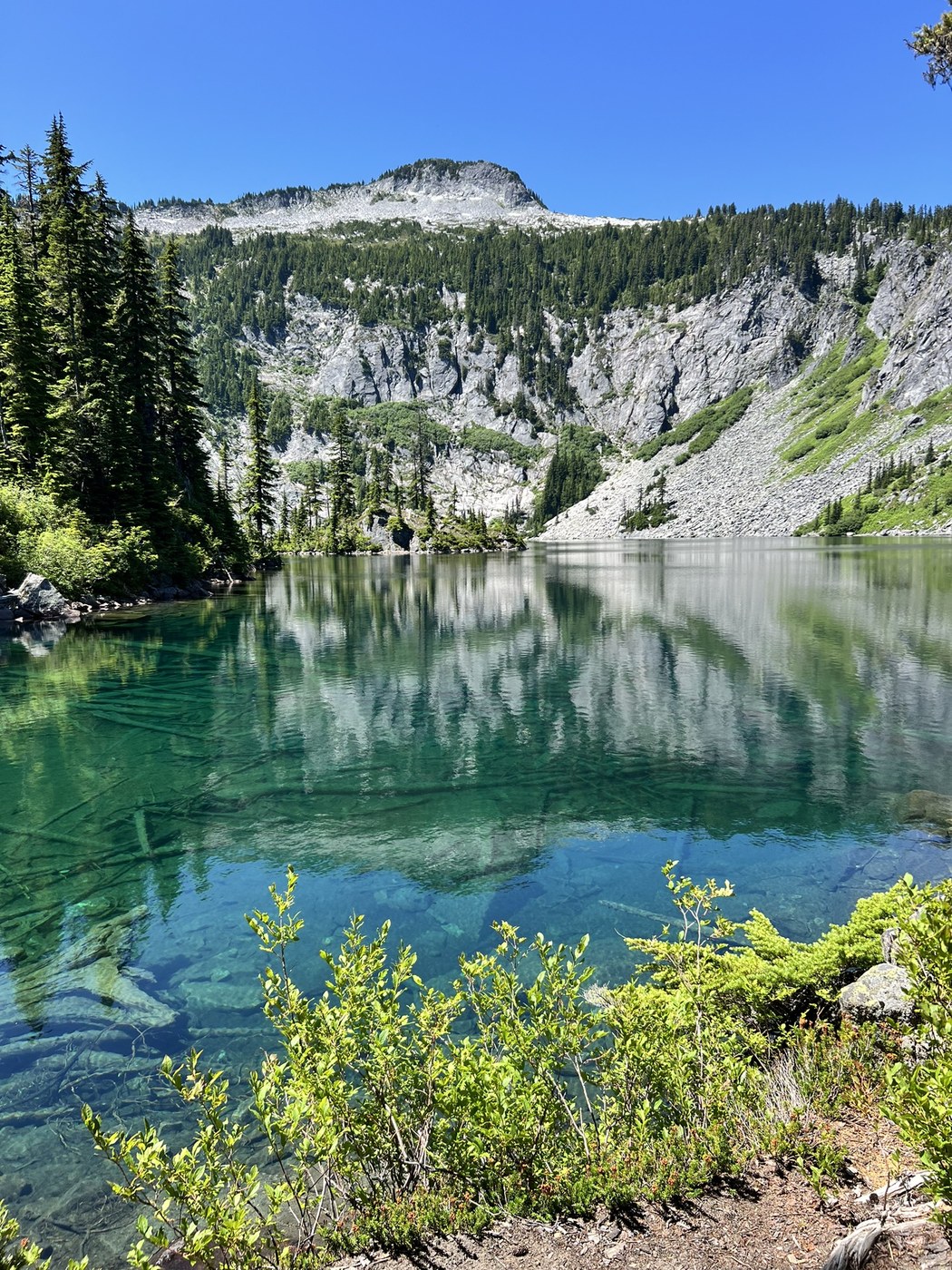Upper Wildcat Lake, Gem Lake, Lower Wildcat Lake by kirsteddy