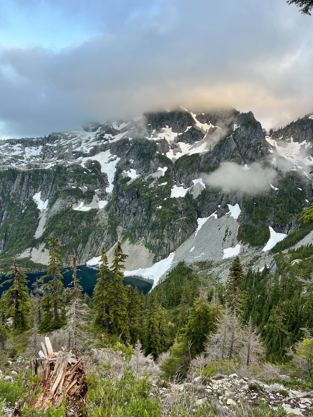 Upper Wildcat Lake, Gem Lake, Lower Wildcat Lake by kirsteddy