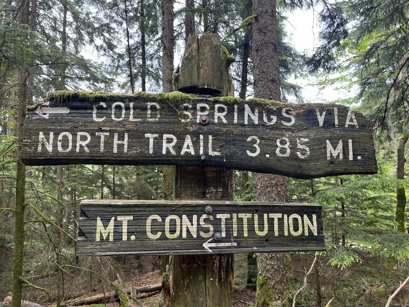 Moran State Park - Mount Constitution via Mountain Lake by PNWblueridge