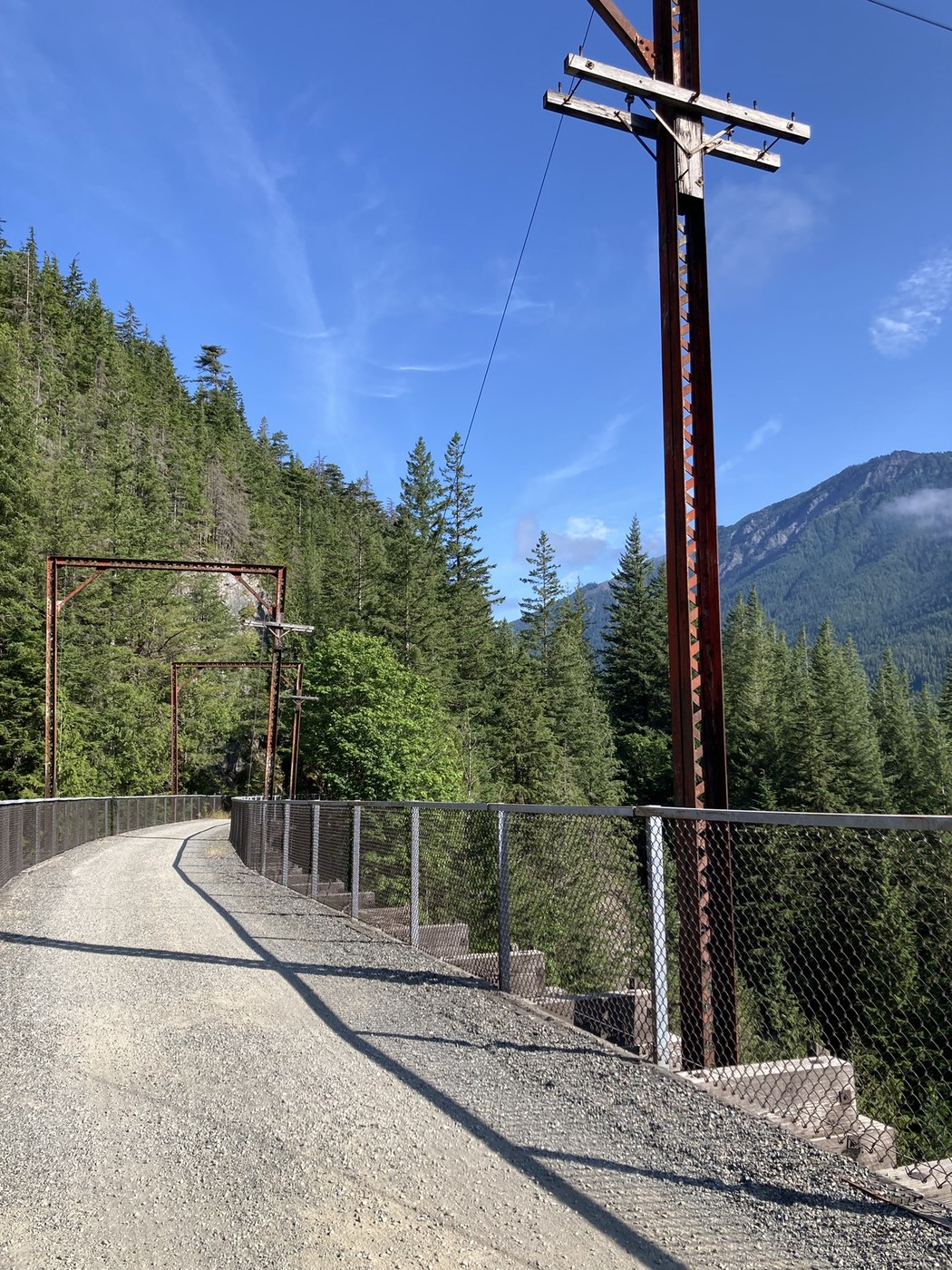 Palouse to Cascades Trail - Homestead Valley to Mine Creek Trestle by Kayle