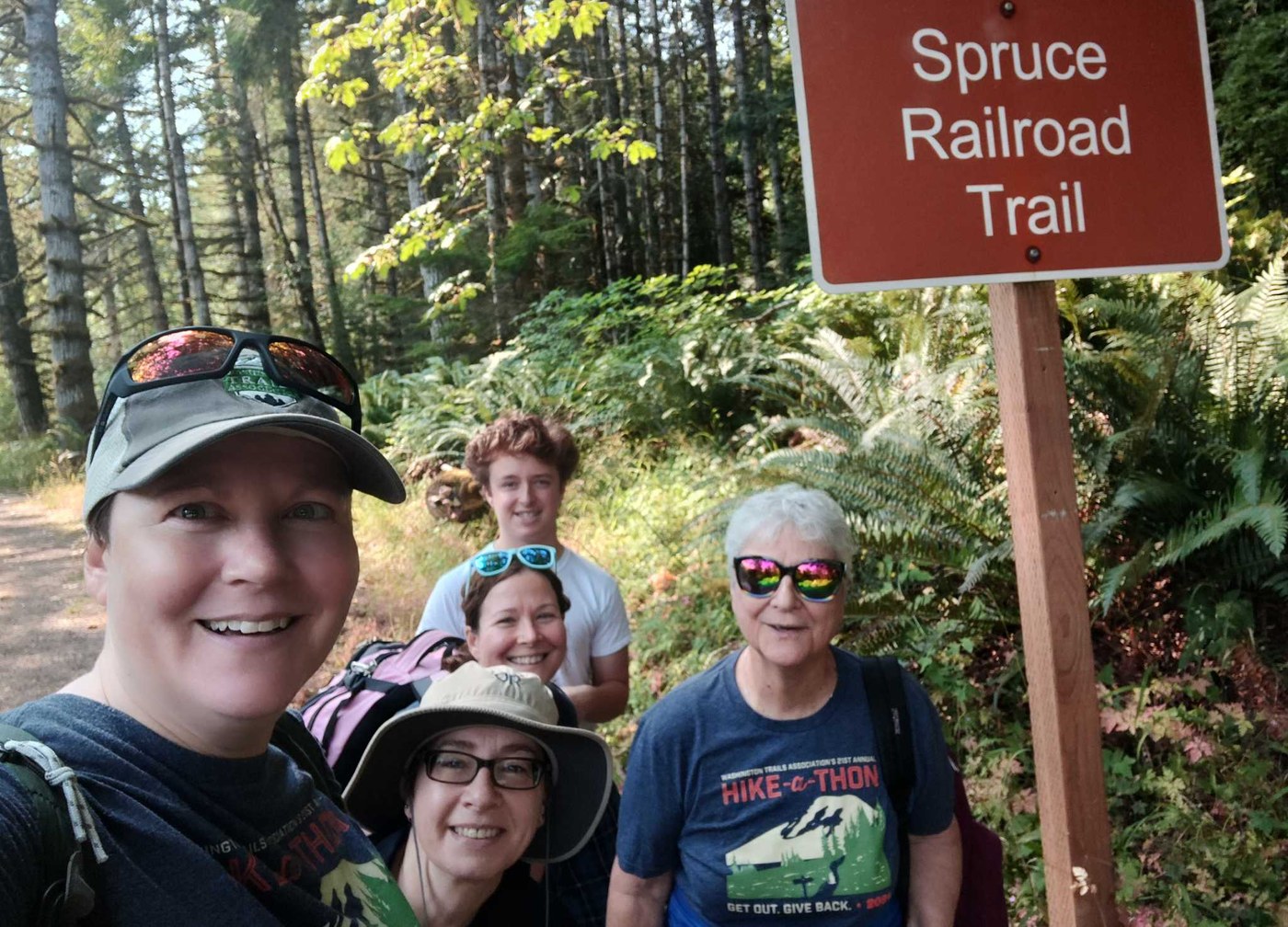 Spruce Railroad Trail, Sol Duc Falls by Crazy4Birds