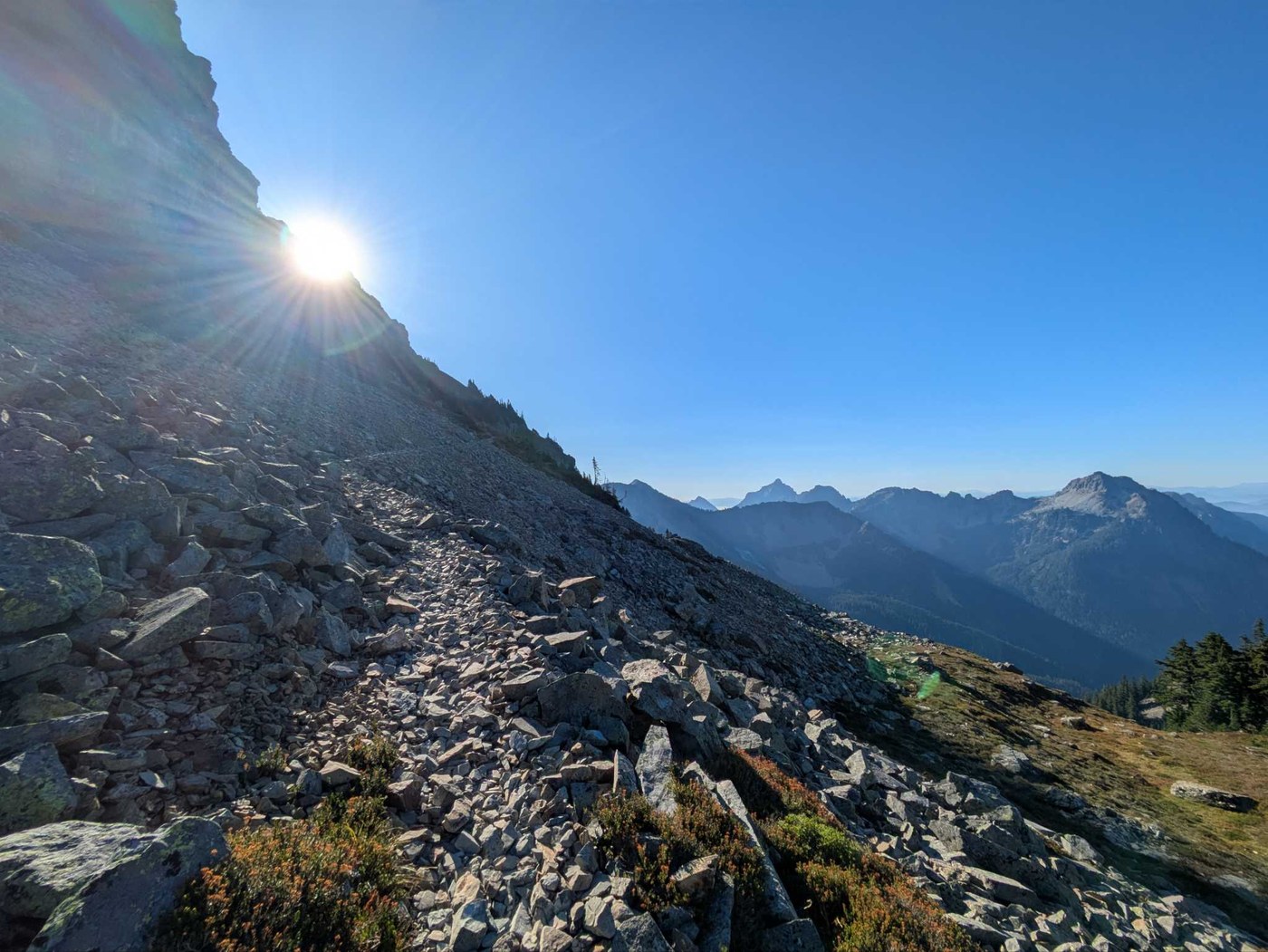Glacier Lake, Pacific Crest Trail (PCT) Section J - Snoqualmie Pass to Stevens Pass by RedBeardRunningDad