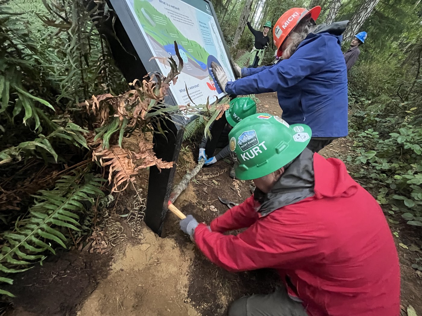 Installing the sign