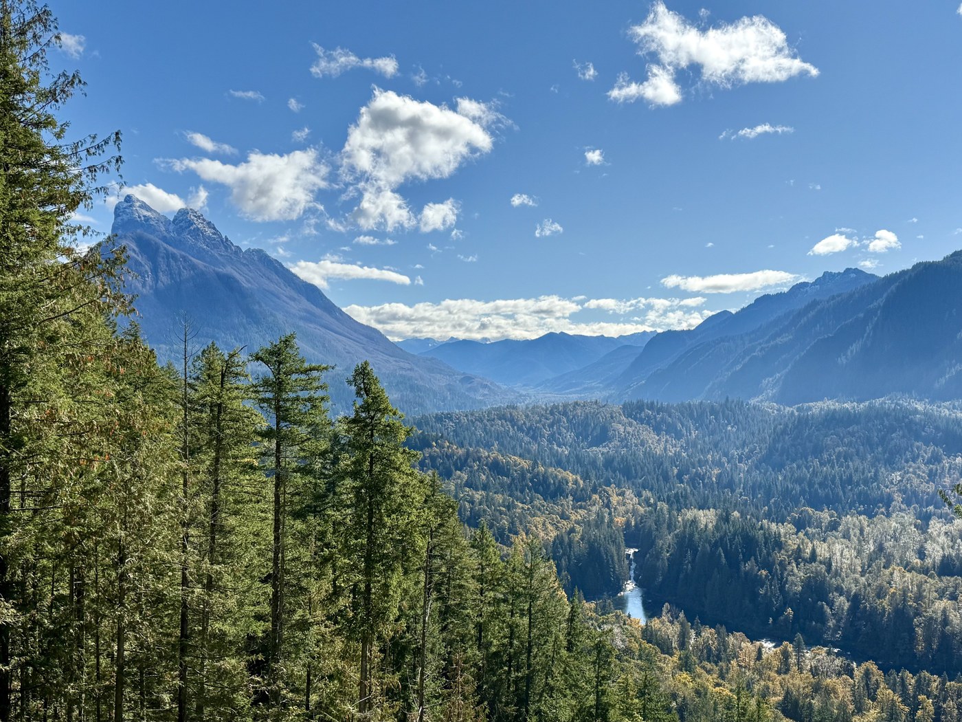 Mt Baring, Sunset Falls, Skykomish Valley